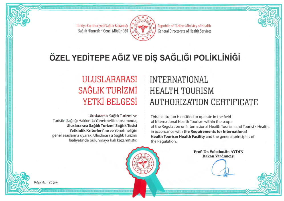 turizm belgesi yeditepe 1